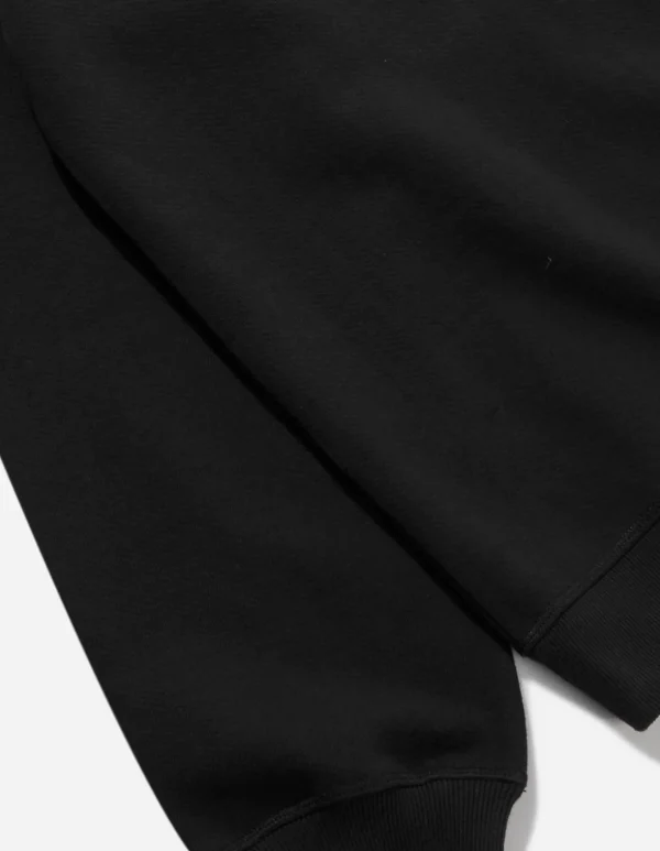Maharishi Crew Sweats*7011 Miltype Embroidered Crew Sweat · Organic Cotton Black