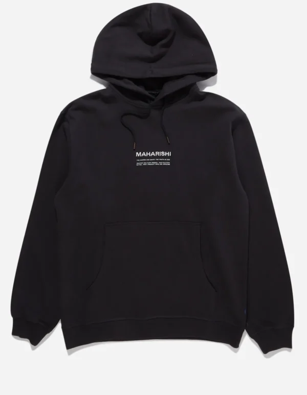 Maharishi Hooded Sweats*7010 Miltype Embroidered Hooded Sweat · Organic Sweat 450 Navy
