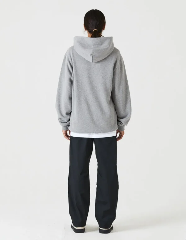 Maharishi Hooded Sweats*7010 Miltype Embroidered Hooded Sweat · Organic Sweat 450 Grey Marl
