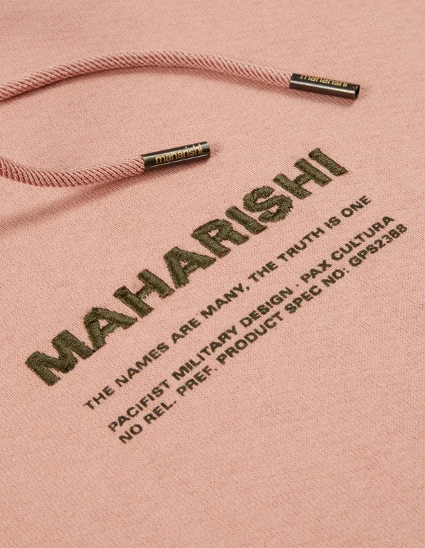 Maharishi Hooded Sweats*7010 Miltype Embroidered Hooded Sweat · Organic Sweat 450 Pink Panther