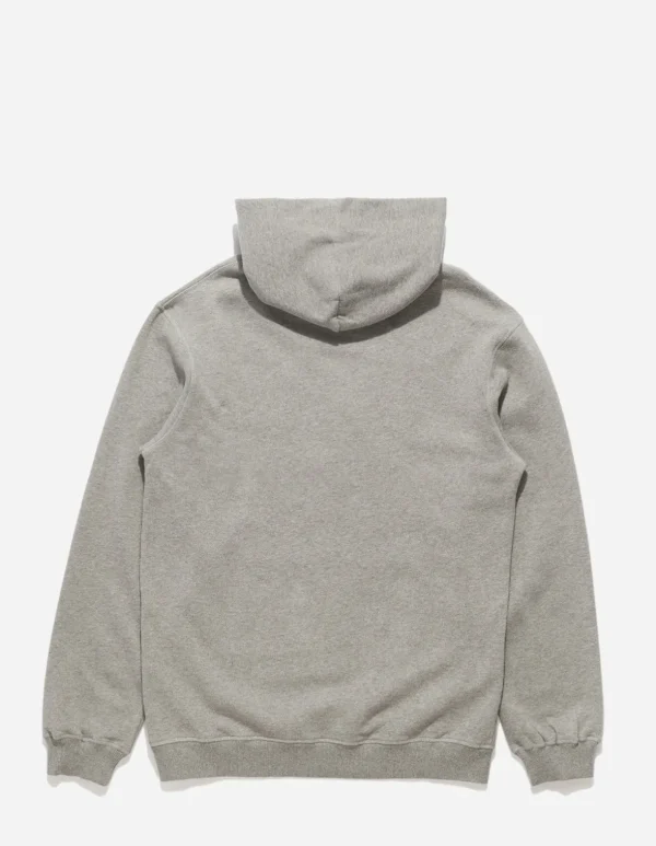 Maharishi Hooded Sweats*7010 Miltype Embroidered Hooded Sweat · Organic Sweat 450 Grey Marl
