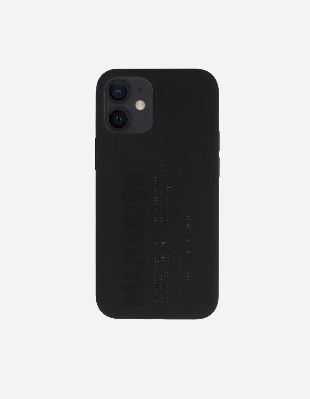 miltype_iphone__mini_cas_1.webp Maharishi Lifestyle*9352 Miltype Iphone 12 Mini Case · Laser Etched Silicone Black