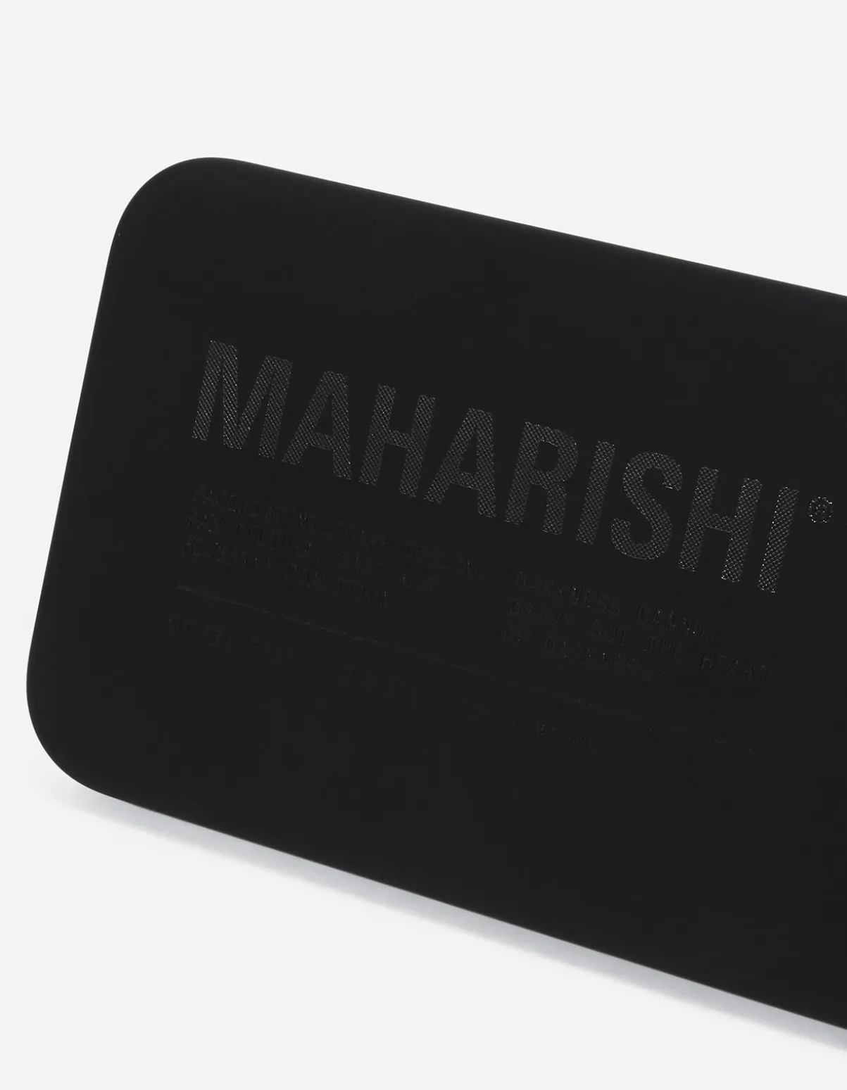 Maharishi Lifestyle*9354 Miltype Iphone 12 Pro Max Case · Laser Etched Silicone Black
