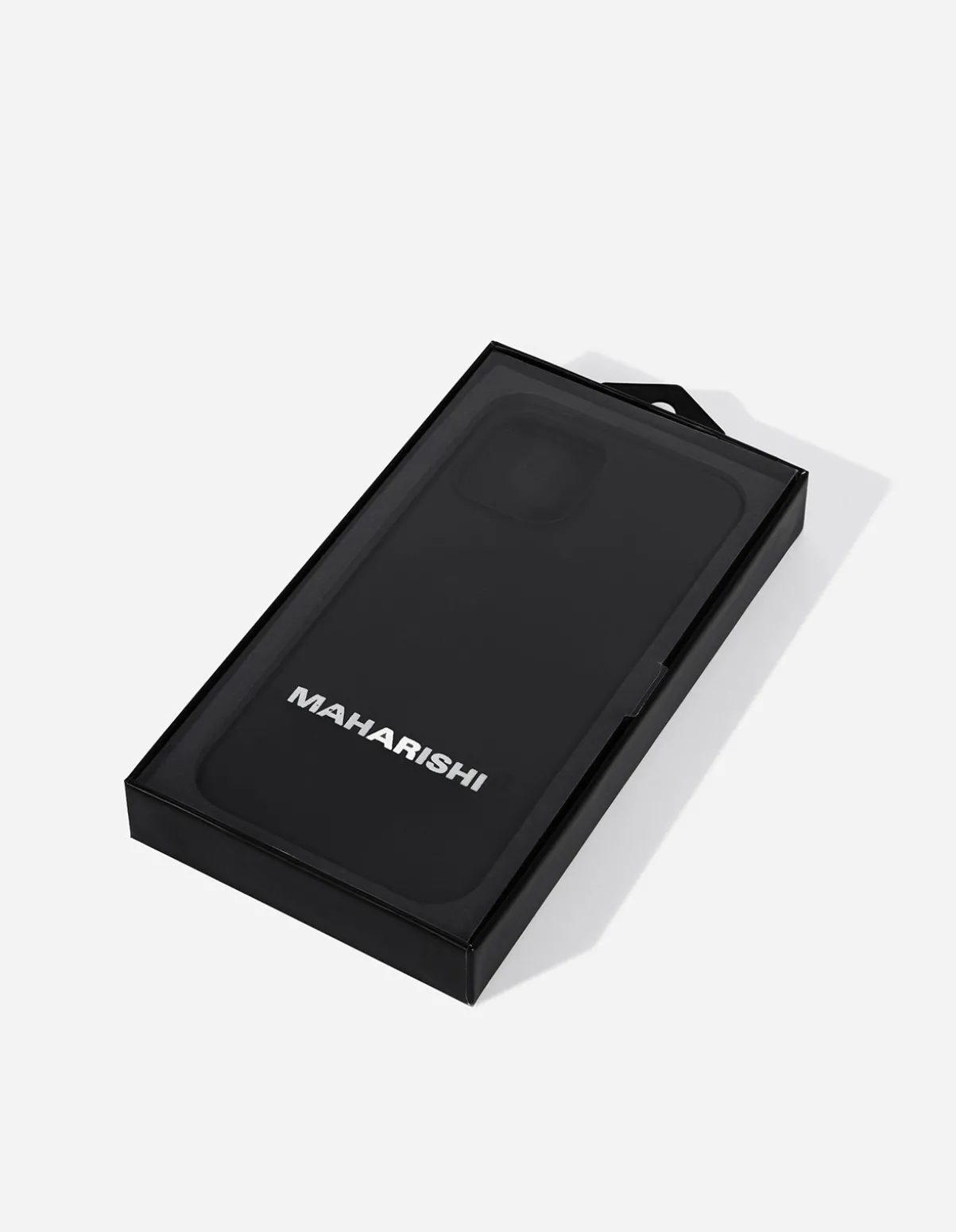 Maharishi Lifestyle*9354 Miltype Iphone 12 Pro Max Case · Laser Etched Silicone Black