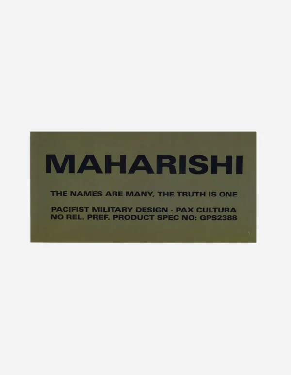 Maharishi Lifestyle*9449 Miltype Magnet Multi