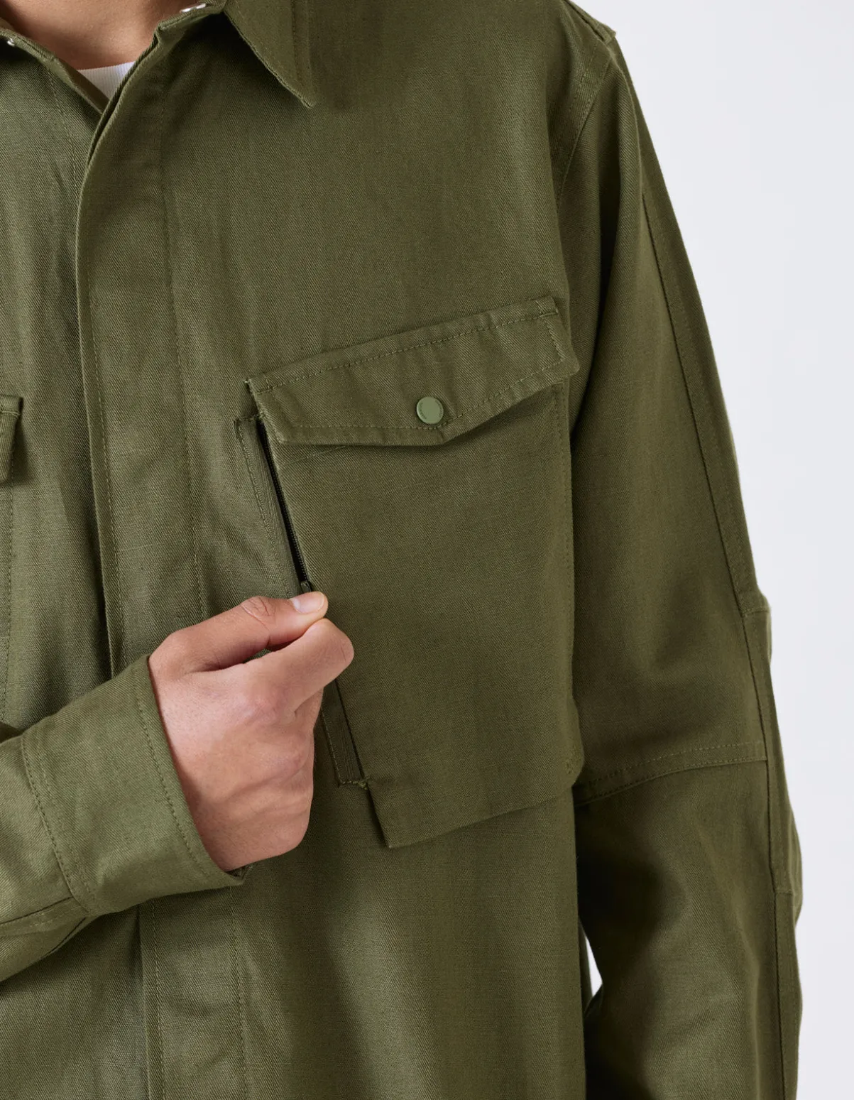 miltype_organic_custom_s_2-1.webp Maharishi Shirts*7028 Miltype Organic Custom Shirt Mil Olive