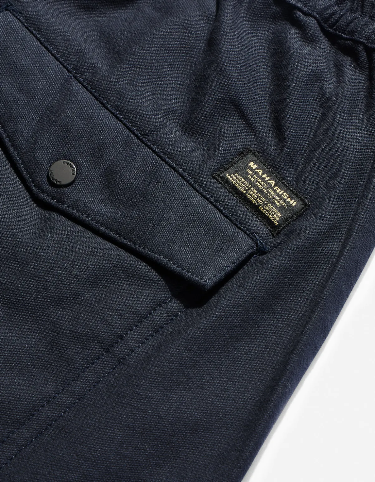 Maharishi Track Pants*7027 Miltype Organic Track Pants Navy