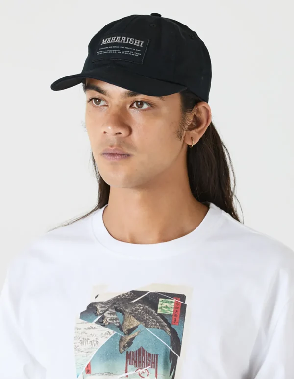 Maharishi Hats And Scarves*9478 Miltype 6-Panel Cap Black