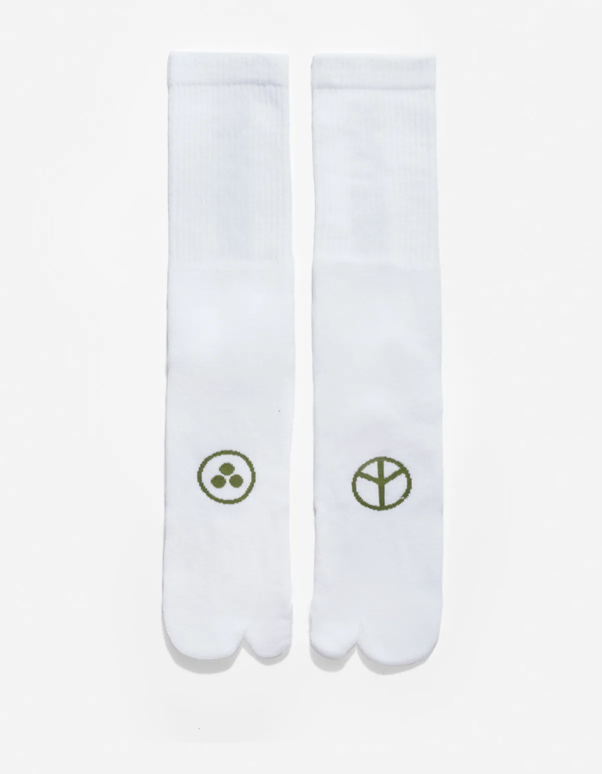 miltype_peace_tabi_sport_5.webp Maharishi Socks*9891 Miltype Peace Tabi Sports Socks Rust/Sage/White