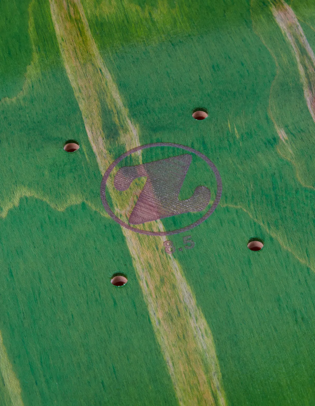 Maharishi Lifestyle*9498 Miltype Skate Deck · 100% Usa Hard Rock Maple Olive Og-107F