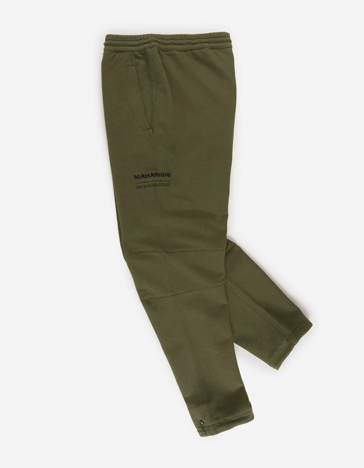 Maharishi Sweatpants*7004 Miltype Sweatpants · Organic Cotton Mil Olive