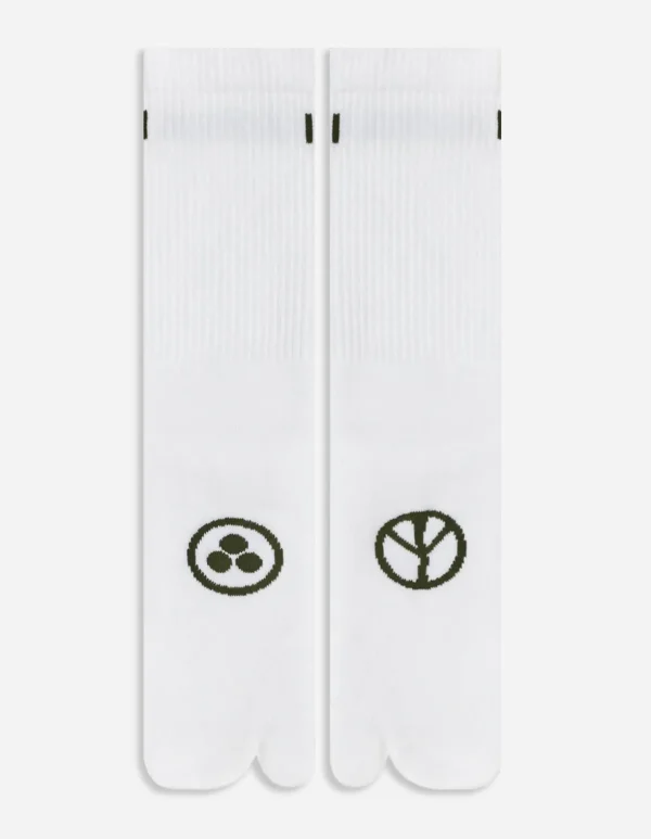 Maharishi Socks*9348 Miltype Tabi Sock · 3 Pack White/White/White