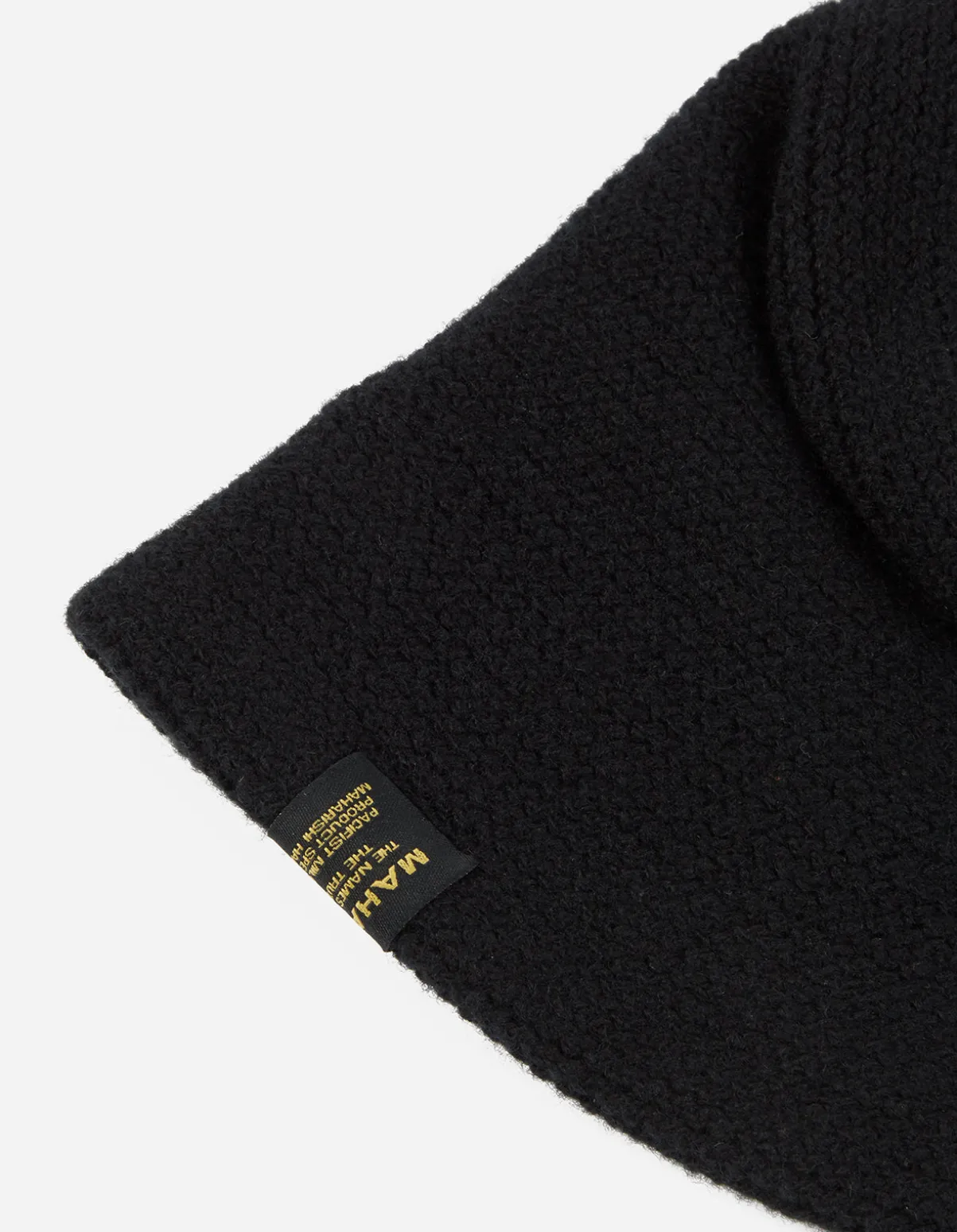 Maharishi Hats And Scarves*9266 Miltype Wool Bucket Hat Black