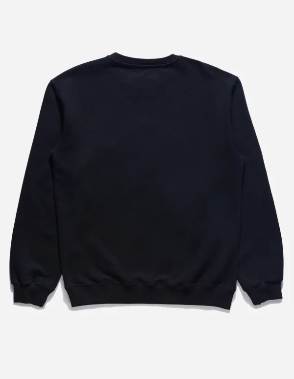 Maharishi Crew Sweats*1005 Paper-Cut Rabbit Crew Sweat Black