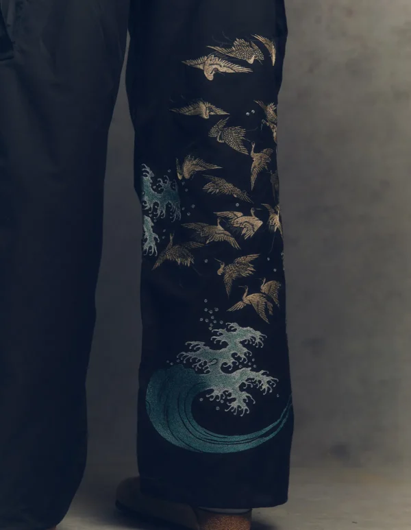 Maharishi Cargo Pants*4504 Peace Cargo Snopants® Loose Fit Black