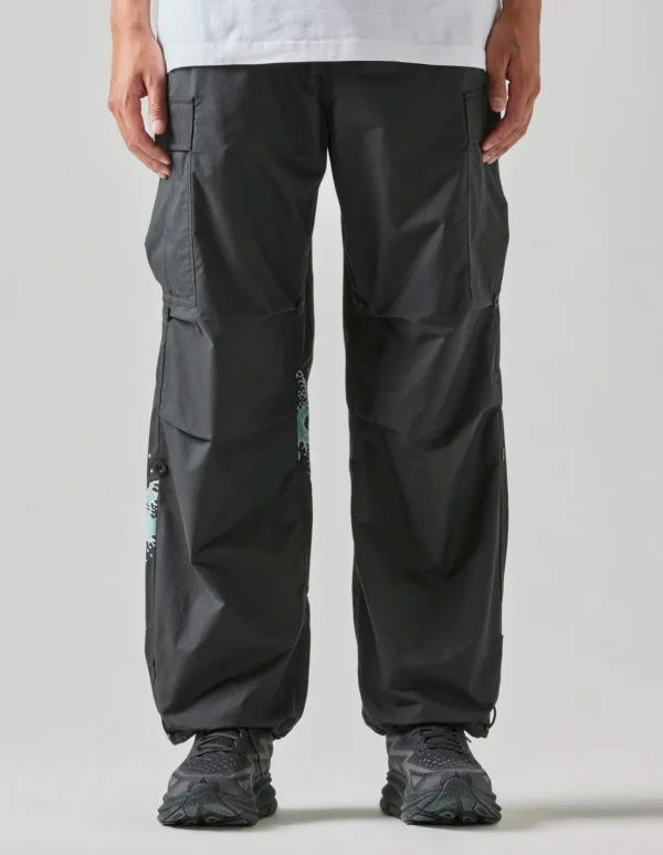 Maharishi Cargo Pants*4504 Peace Cargo Snopants® Loose Fit Black