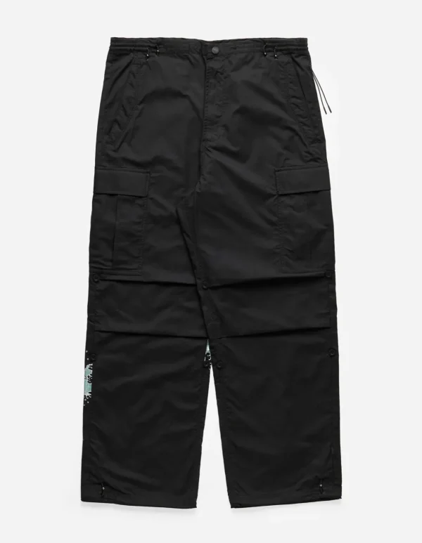 Maharishi Cargo Pants*4504 Peace Cargo Snopants® Loose Fit Black