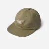 Maharishi Hats And Scarves*1107 Peace Crane 6 Panel Cap Olive