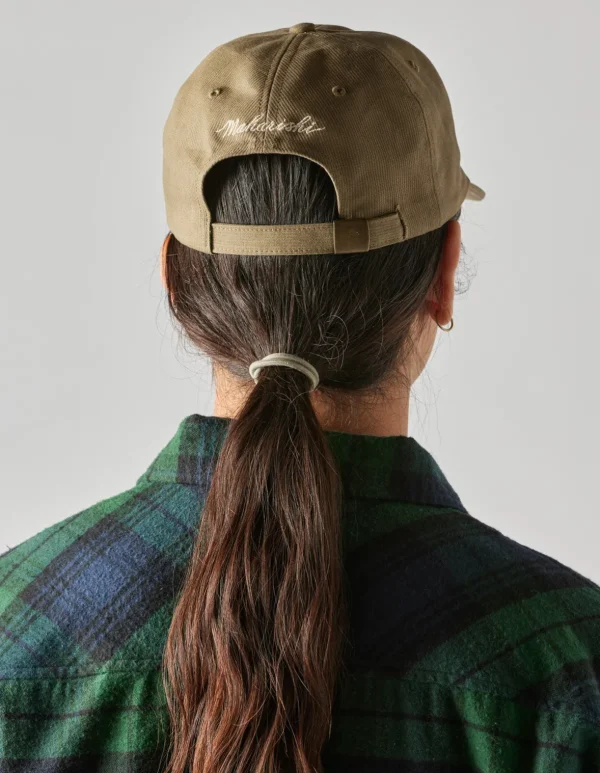Maharishi Hats And Scarves*1107 Peace Crane 6 Panel Cap Olive