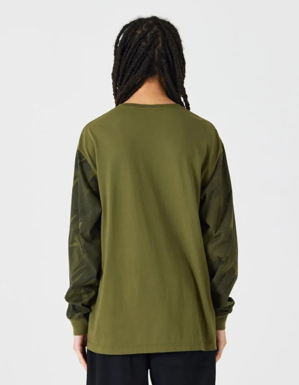 Maharishi Long Sleeve T-Shirts*4132 Pointillist Camo L/S T-Shirt Jungle