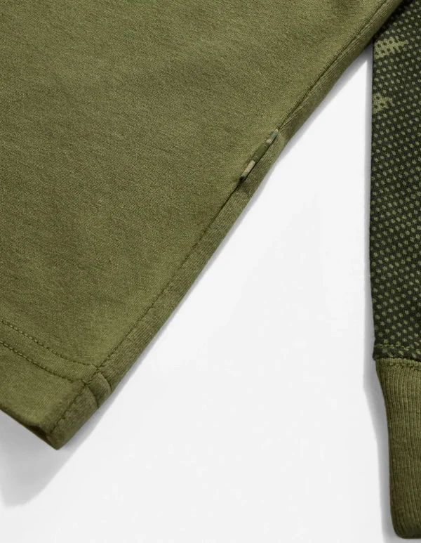 Maharishi Long Sleeve T-Shirts*4132 Pointillist Camo L/S T-Shirt Jungle