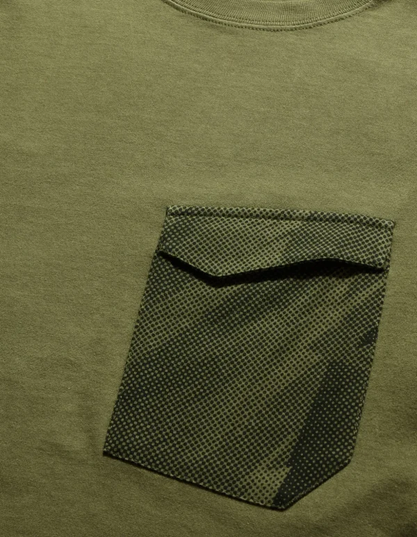 Maharishi Long Sleeve T-Shirts*4132 Pointillist Camo L/S T-Shirt Jungle
