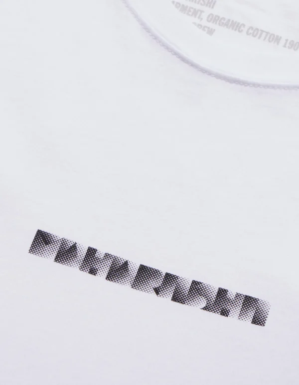 Maharishi Long Sleeve T-Shirts*9905 Pointillist Maha L/S T-Shirt White