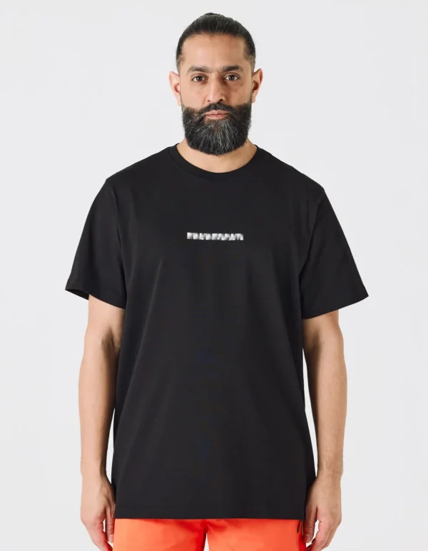 Maharishi Short Sleeve T-Shirts*9901 Pointillist T-Shirt Black