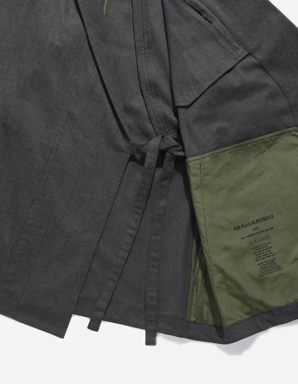 Maharishi Jackets*4525 Polaris Kimono Blazer Charcoal