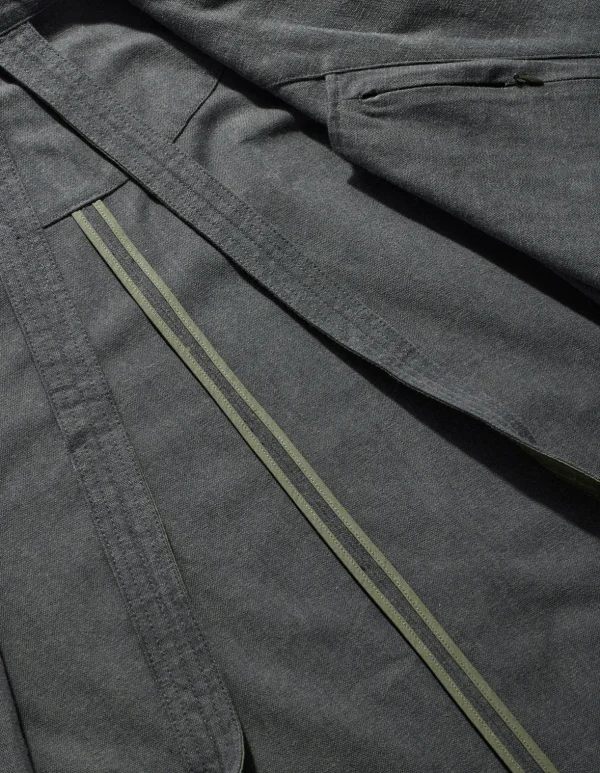 Maharishi Jackets*4525 Polaris Kimono Blazer Charcoal