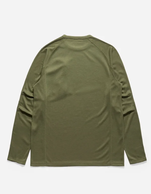 Maharishi Long Sleeve T-Shirts*4252 Polartec Dry® Travel L/S T-Shirt Olive
