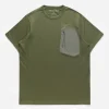 Maharishi Short Sleeve T-Shirts*4251 Polartec Dry® Travel T-Shirt Olive