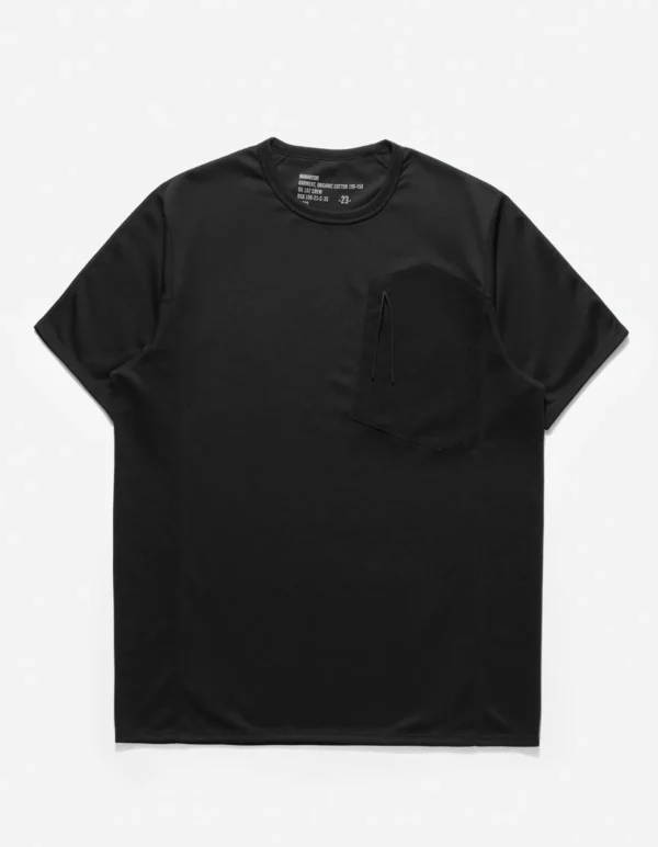 Maharishi Short Sleeve T-Shirts*4251 Polartec Dry® Travel T-Shirt Black
