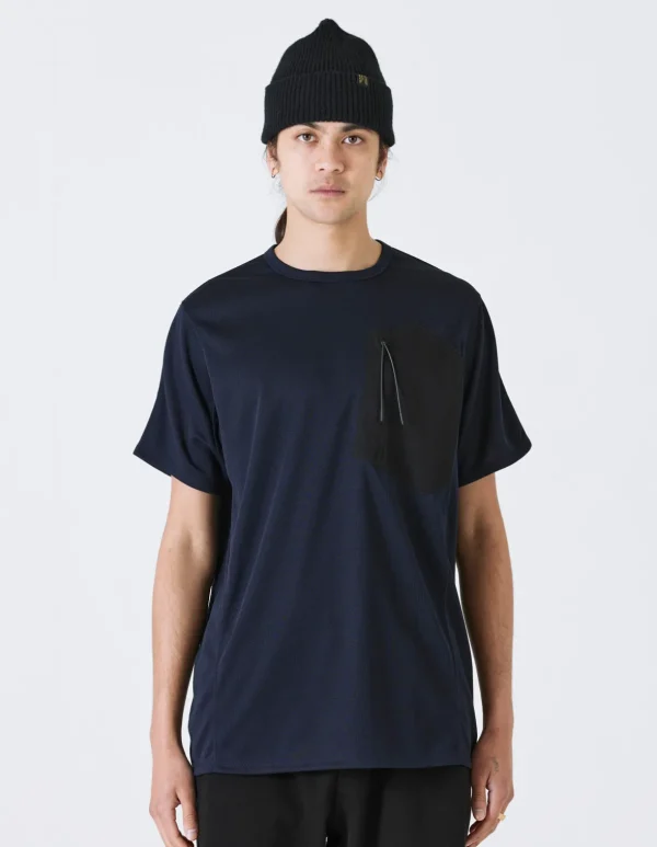 Maharishi Short Sleeve T-Shirts*4251 Polartec Dry® Travel T-Shirt Black