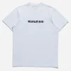 Maharishi Short Sleeve T-Shirts*1006 Rabbit Bones T-Shirt White