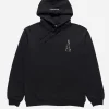 Maharishi Hooded Sweats*1087 Reflective Dragon Hooded Sweat Black