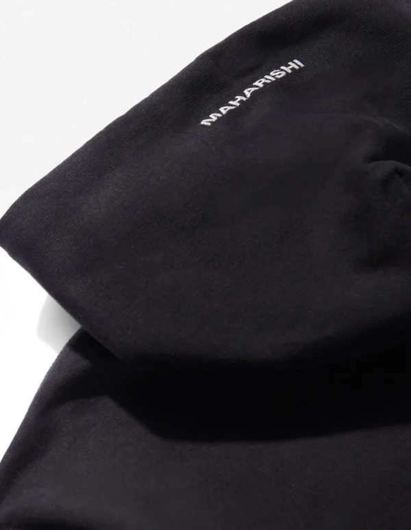 Maharishi Hooded Sweats*1087 Reflective Dragon Hooded Sweat Black