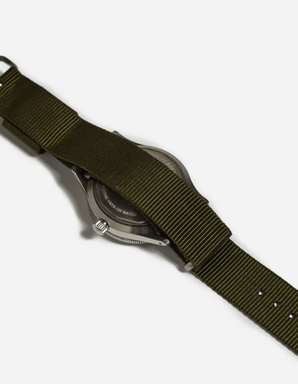 Maharishi Lifestyle*9372 Riverine Diver Watch Case · Aged Dial Steel