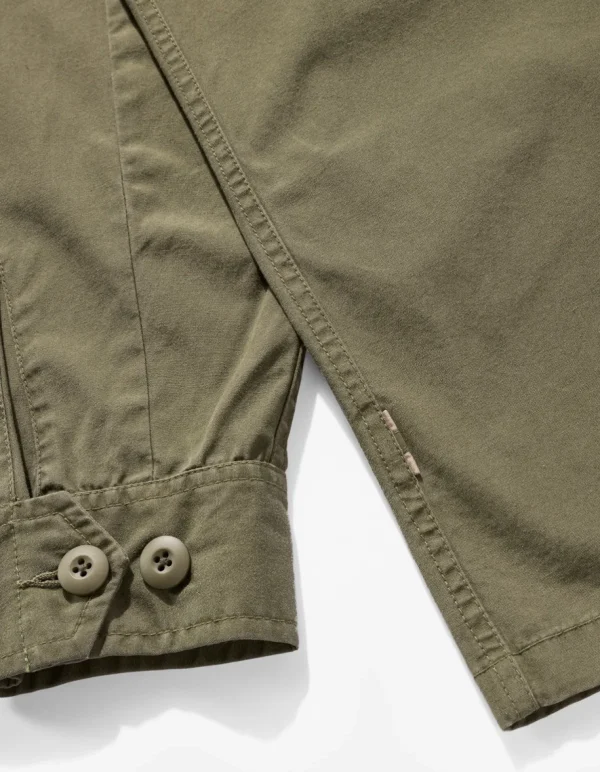 Maharishi Shirts*4279 Sak Yant Embroidered Jungle Overshirt Olive Og-107F
