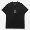 Maharishi Short Sleeve T-Shirts*4285 Sak Yant Embroidered Organic T-Shirt Black