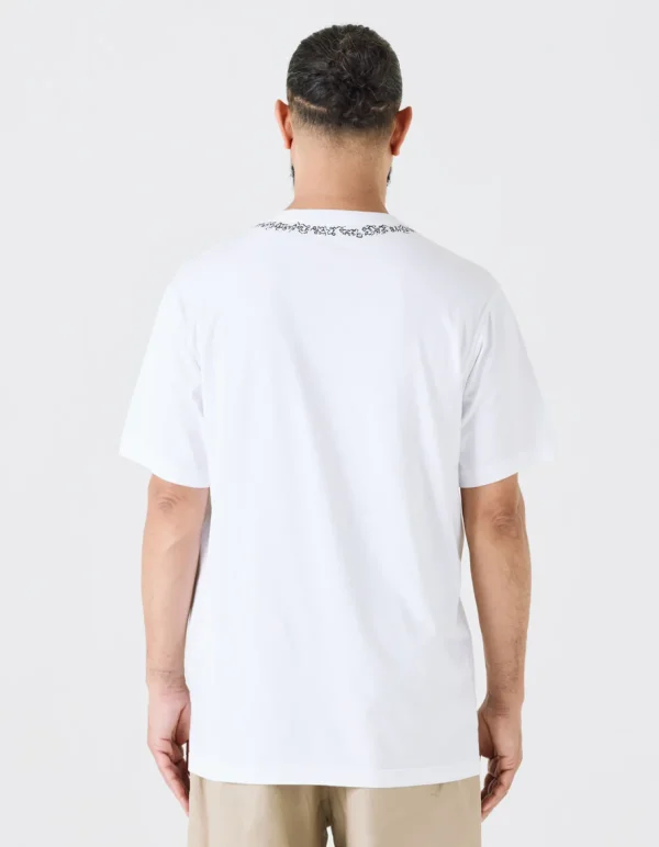 Maharishi Short Sleeve T-Shirts*4285 Sak Yant Embroidered Organic T-Shirt White