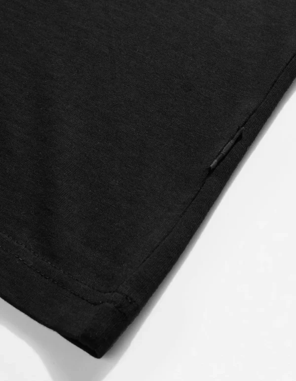 Maharishi Short Sleeve T-Shirts*4285 Sak Yant Embroidered Organic T-Shirt Black