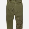 Maharishi Sweatpants*4247 Samurai Vs. Dragon Embroidered Sweatpants Olive Og-107F/Tonal