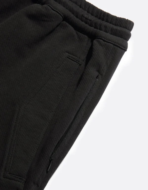 Maharishi Sweatpants*4247 Samurai Vs. Dragon Embroidered Sweatpants Black