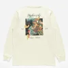 Maharishi Long Sleeve T-Shirts*1032 Samurai Vs. Dragon L/S T-Shirt Ecru