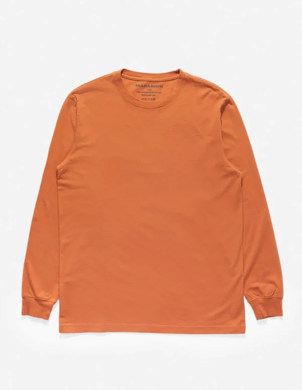Maharishi Long Sleeve T-Shirts*1032 Samurai Vs. Dragon L/S T-Shirt Rust