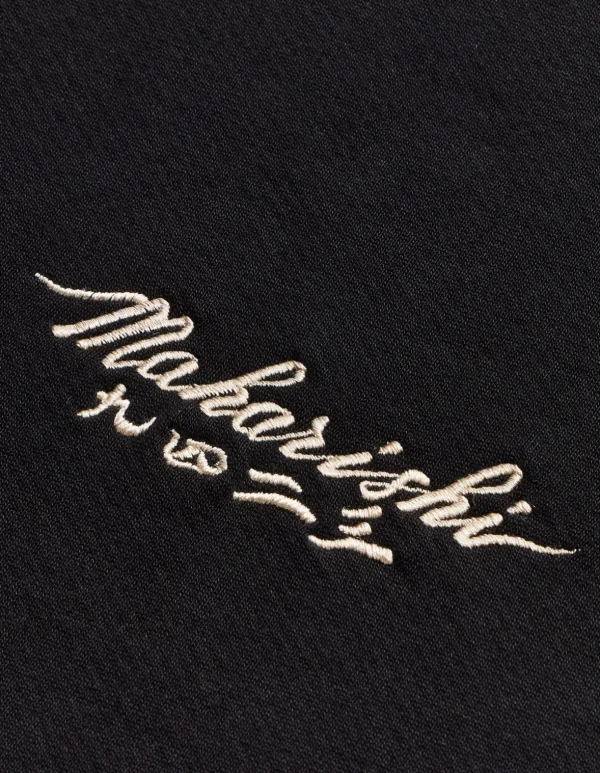 Maharishi Crew Sweats*4503 Shinobi Embroidered Crew Sweat Black