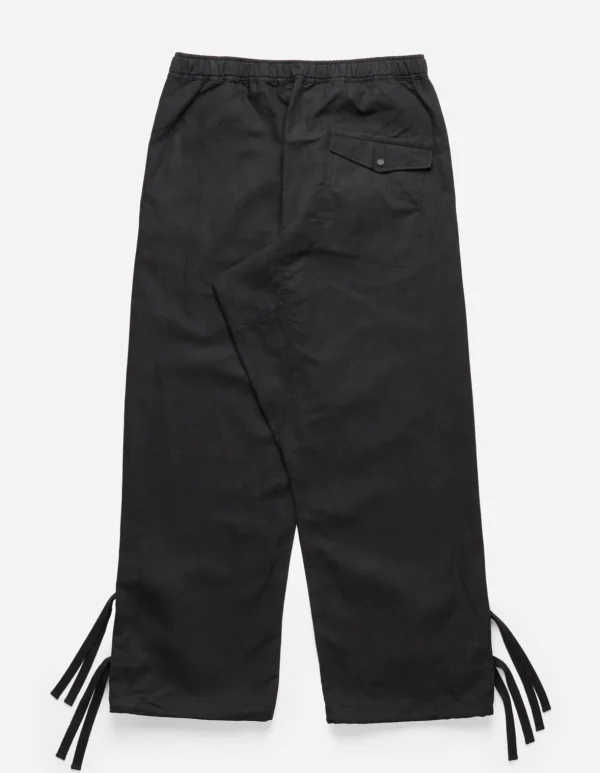 Maharishi Track Pants*4590 Shinobi Hemp Track Pants Black