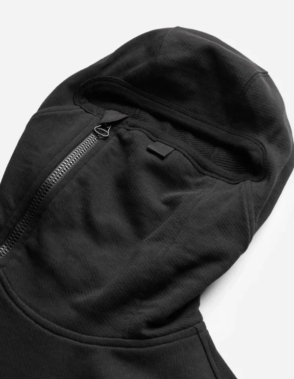 Maharishi Hooded Sweats*4583 Shinobi Hooded Sweat Black