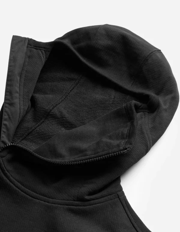 Maharishi Hooded Sweats*4583 Shinobi Hooded Sweat Black